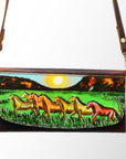 American Darling Wallet Genuine Leather Women Bag Western Handbag Purse