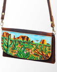 American Darling Wallet Genuine Leather Women Bag Western Handbag Purse