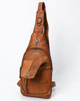 Full Grain Leather Sling Bag - SWC202 – Hilason