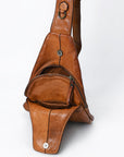 Full Grain Leather Sling Bag - SWC202 – Hilason