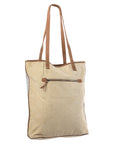 OHLAY KB324 TOTE Upcycled Wool Upcycled Canvas Genuine Leather women bag western handbag purse