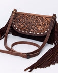 American Darling Cross Body Hand Tooled Genuine Leather Western Women Bag | Handbag Purse Crossbody for Cute