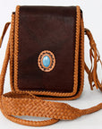 American Darling ADBGD135A Crossbody I Genuine Leather Women Bag Western Handbag Purse