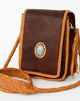 American Darling ADBGD135A Crossbody I Genuine Leather Women Bag Western Handbag Purse