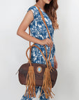 American Darling ADBGD144A Tote Genuine Leather Women Bag Western Handbag Purse
