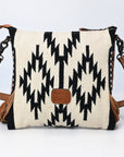 American Darling Hand Tooled Saddle Blanket Genuine Leather Women Bag Western Handbag Purse
