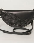 American Darling Taco Hand Tooled Genuine Leather Women Bag Western Handbag Purse