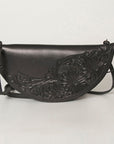 American Darling Taco Hand Tooled Genuine Leather Women Bag Western Handbag Purse