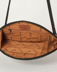 American Darling Taco Hand Tooled Genuine Leather Women Bag Western Handbag Purse