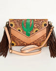 American Darling Cross Body I Hand Tooled Genuine Leather Women Bag Western Handbag Purse