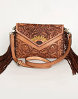 American Darling Cross Body I Hand Tooled Genuine Leather Women Bag Western Handbag Purse