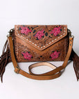 American Darling Cross Body I Hand Tooled Genuine Leather Women Bag Western Handbag Purse