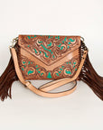 American Darling Cross Body I Hand Tooled Genuine Leather Women Bag Western Handbag Purse