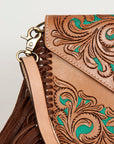 American Darling Cross Body I Hand Tooled Genuine Leather Women Bag Western Handbag Purse