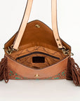 American Darling Cross Body I Hand Tooled Genuine Leather Women Bag Western Handbag Purse