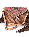American Darling Cross Body I Hand Tooled Genuine Leather Women Bag Western Handbag Purse
