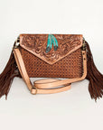 American Darling Cross Body I Hand Tooled Genuine Leather Women Bag Western Handbag Purse