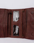 American Darling Wallet Genuine Leather Women Bag Western Handbag Purse