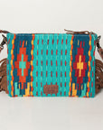American Darling Cross Body Hand Tooled Saddle Blanket Genuine Leather women bag western handbag purse