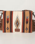 American Darling Cross Body Hand Tooled Saddle Blanket Genuine Leather women bag western handbag purse