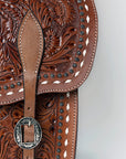 Hilason Western Horse Leather Saddle Bag Heavyduty Traditional Trail Ride