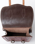 Hilason Western Horse Leather Saddle Bag Heavyduty Traditional Trail Ride