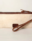 American Darling Wristlet Hair on Genuine Leather Western Women Bag | Handbag Purse | Women Wristlet | Wristlet Wristlet | Travel Wristlet | Leather Wristlet | Clutch Wristlet