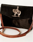 ADBGS178Y American Darling Hair On Genuine Leather Women Bag Western Handbag Purse