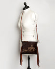 American Darling Small Crossbody Genuine Leather women bag western handbag purse