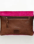 American Darling ADBGS178AC Envelope Hair-On Genuine Leather Women Bag Western Handbag Purse