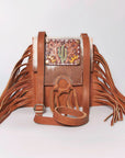 American Darling Cross Body I Hand Tooled Hair-On Genuine Leather Women Bag Western Handbag Purse
