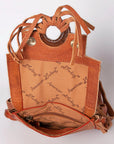 American Darling Cross Body I Hand Tooled Hair-On Genuine Leather Women Bag Western Handbag Purse
