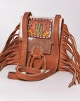 American Darling Cross Body I Hand Tooled Hair-On Genuine Leather Women Bag Western Handbag Purse