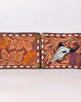 American Darling Cross Body I Hand Tooled Hair-On Genuine Leather Women Bag Western Handbag Purse