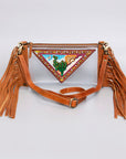 American Darling Clear Bag Hand Tooled Genuine Leather Women Bag Western Handbag Purse