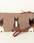 American Darling Wristlet Saddle Blanket Fabric Genuine Leather Western Women Bag | Handbag Purse | Women Wristlet | Wristlet Wristlet | Travel Wristlet | Leather Wristlet | Clutch Wristlet