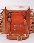 American Darling Cross Body I Hand Tooled Hair-On Genuine Leather Women Bag Western Handbag Purse