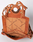 American Darling Cross Body I Hand Tooled Hair-On Genuine Leather Women Bag Western Handbag Purse