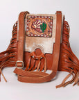 American Darling Cross Body I Hand Tooled Hair-On Genuine Leather Women Bag Western Handbag Purse