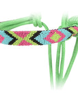 7.5 Ft Cashel Beaded Wave Rope Halter Lead
