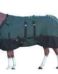 Hilason 600D Winter Waterproof Horse Turnout Blanket Belly Wrap Hunter Green