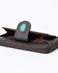 OHLAY WALLET Hand Tooled Genuine Leather women bag western handbag purse