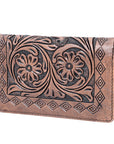 OHLAY WALLET Hand Tooled Genuine Leather women bag western handbag purse
