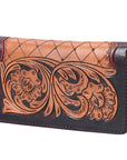 OHLAY WALLET Hand Tooled Genuine Leather women bag western handbag purse