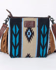 American Darling Signature Crossbody Hand Tooled Saddle Blanket Genuine Leather Women Bag Western Handbag Purse