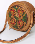 American Darling Hand Tooled Genuine Leather Women Bag Western Handbag Purse