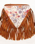 American Darling Hair On Genuine Leather Women Bag Western Handbag Purse