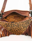 American Darling Hair On Genuine Leather Women Bag Western Handbag Purse