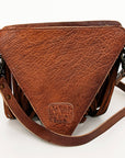 American Darling Hair On Genuine Leather Women Bag Western Handbag Purse