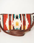 ADBG936 American Darling Saddle Blanket Genuine Leather Women Bag Western Handbag Purse